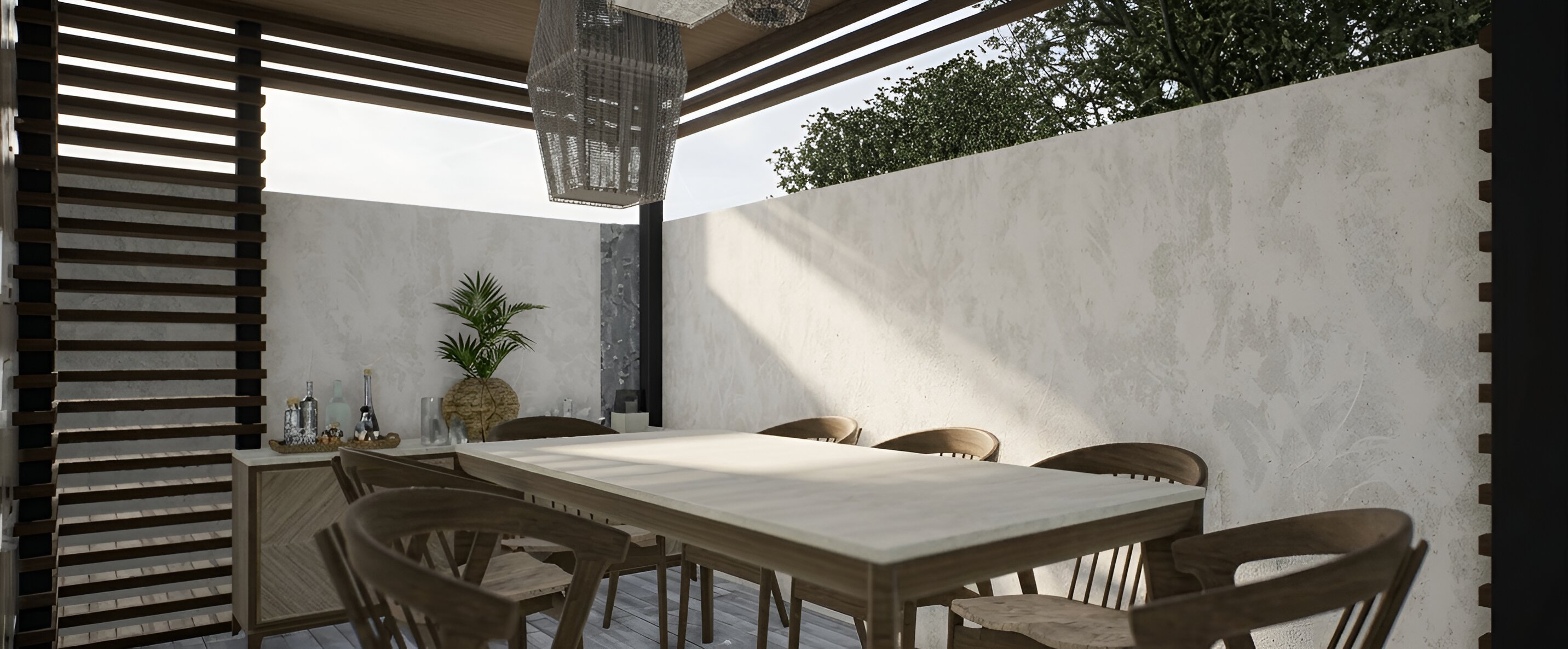 Lemon Tree Project — outdoor dining terrace