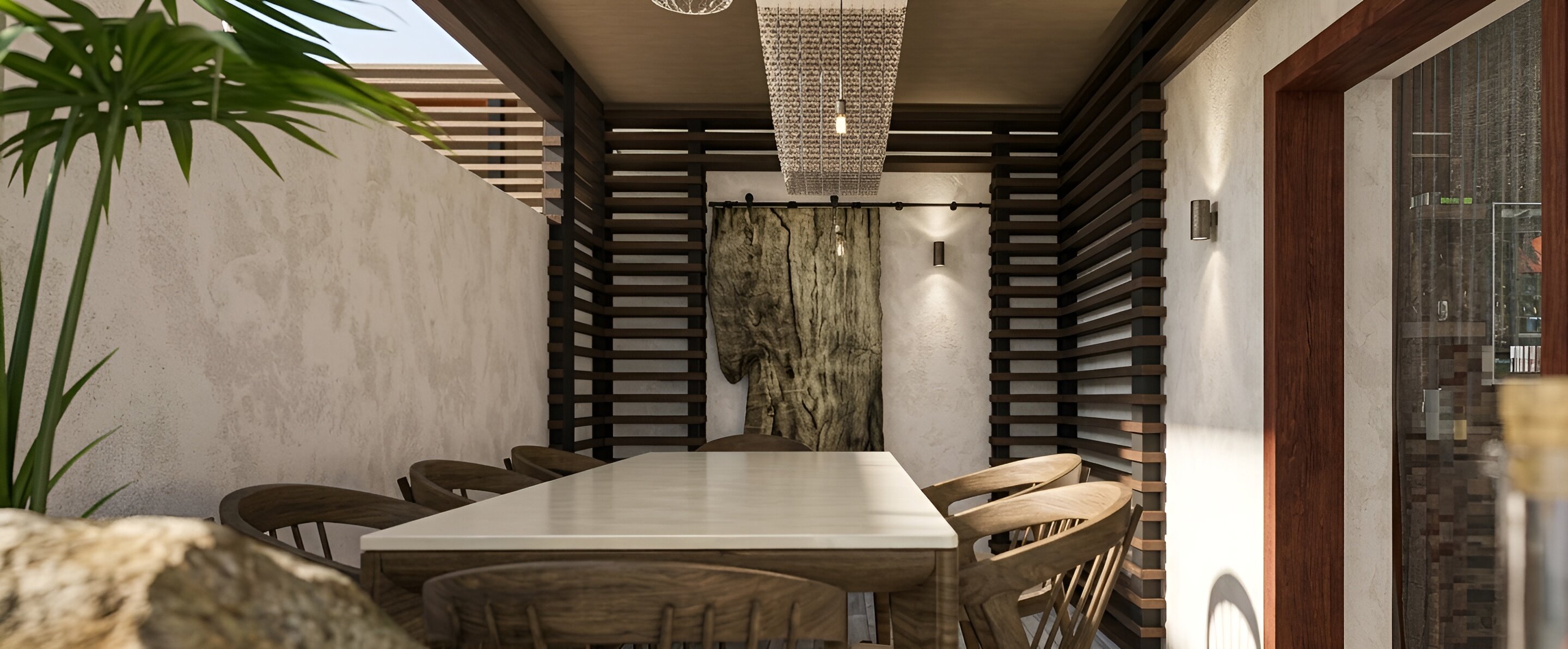 Lemon Tree Project — terrace with dining table