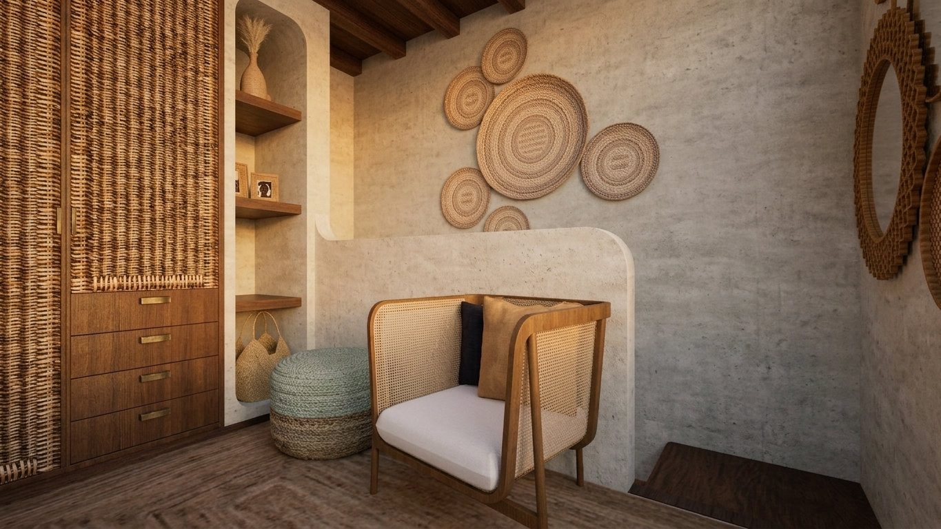 Lemon Tree Project — boho sitting area