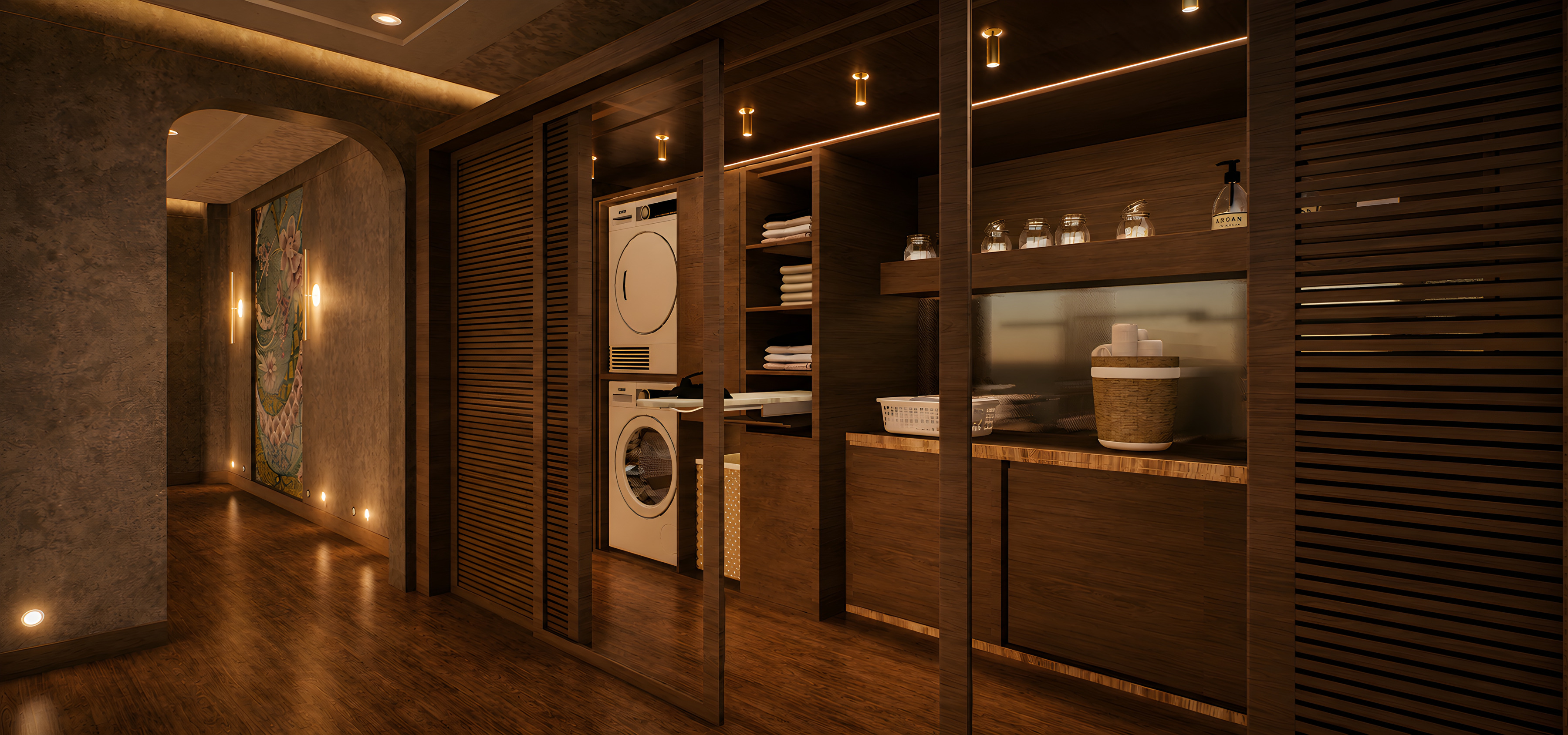 BENETTI OASIS — lower deck's laundry