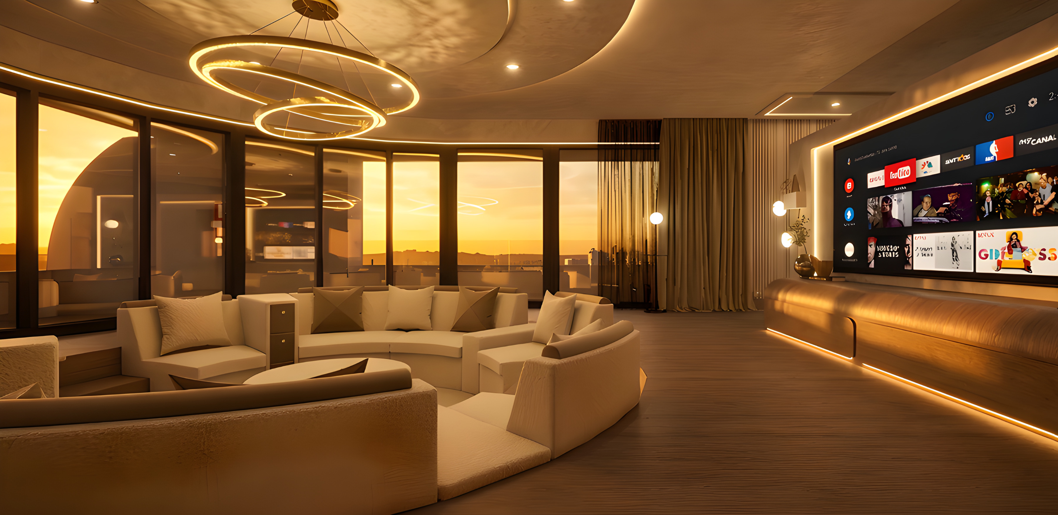 BENETTI OASIS — main deck's living room