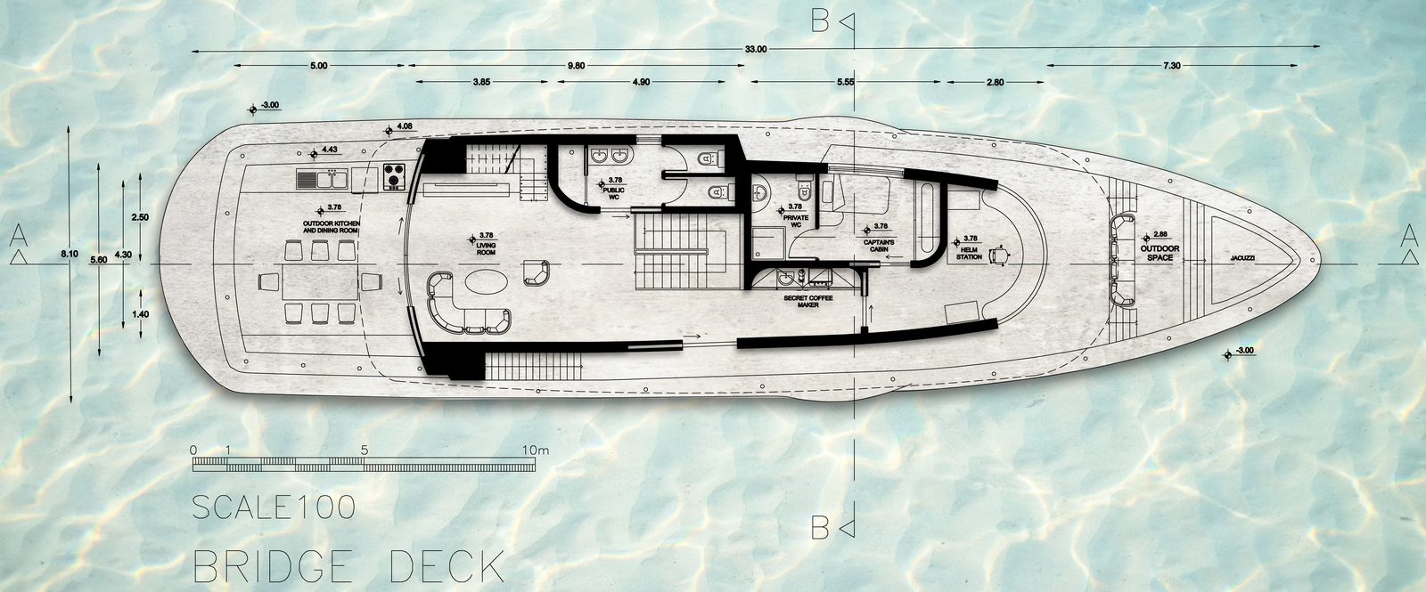 Yacht Bridge Deck